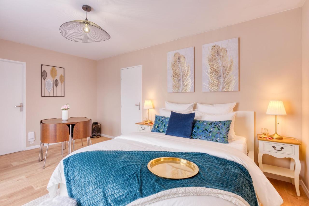 Studio Hotel - Lit King Size - Parking - Wifi - Proche Cdg 리브히 갸흐겅 외부 사진